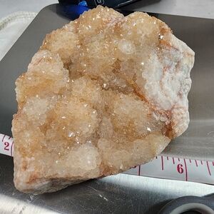 Natural Crystal Cluster Home Decor Accent